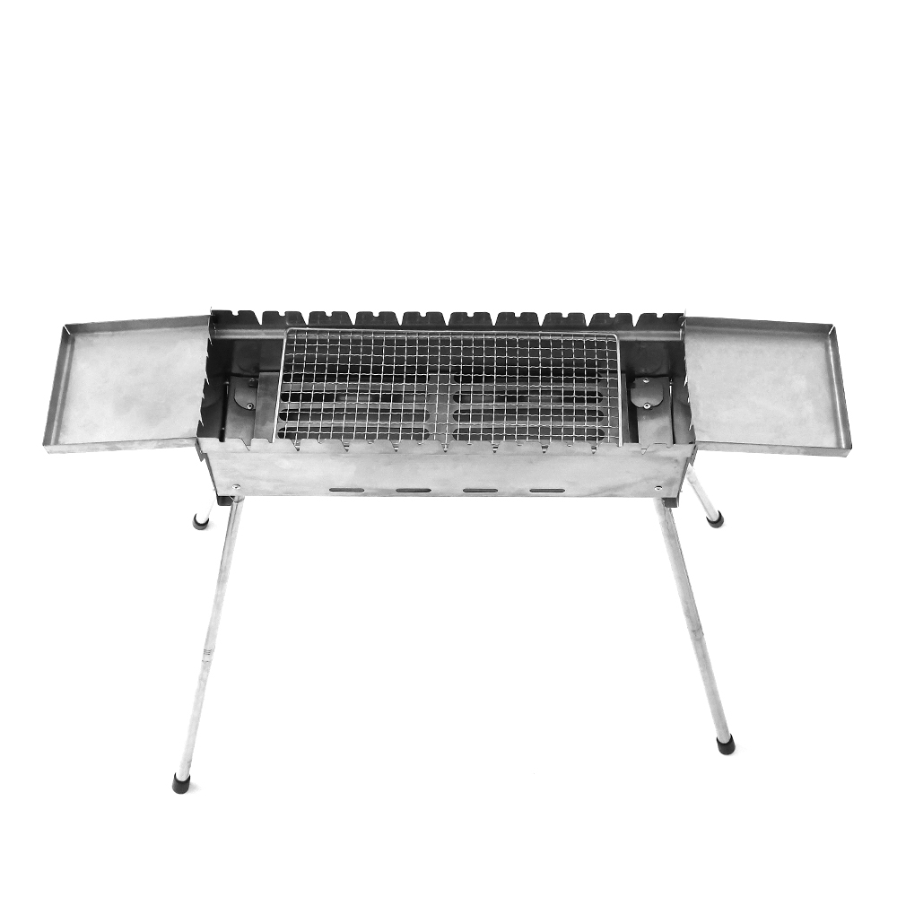 Barbecue rectangulaire rectangulaire en acier inoxydable