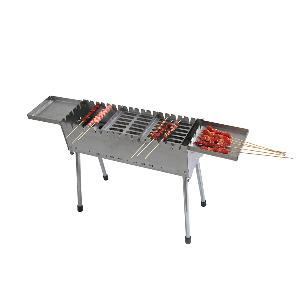 Barbecue rectangulaire rectangulaire en acier inoxydable