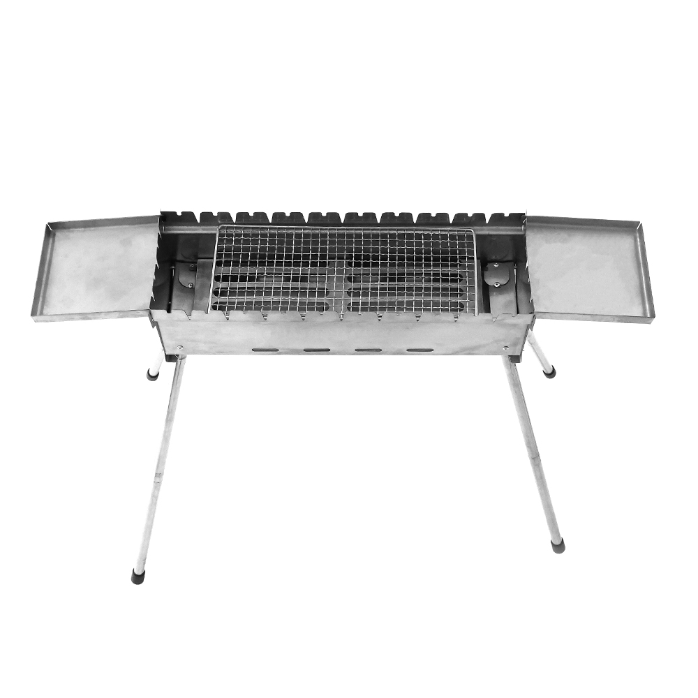 Barbecue rectangulaire rectangulaire en acier inoxydable