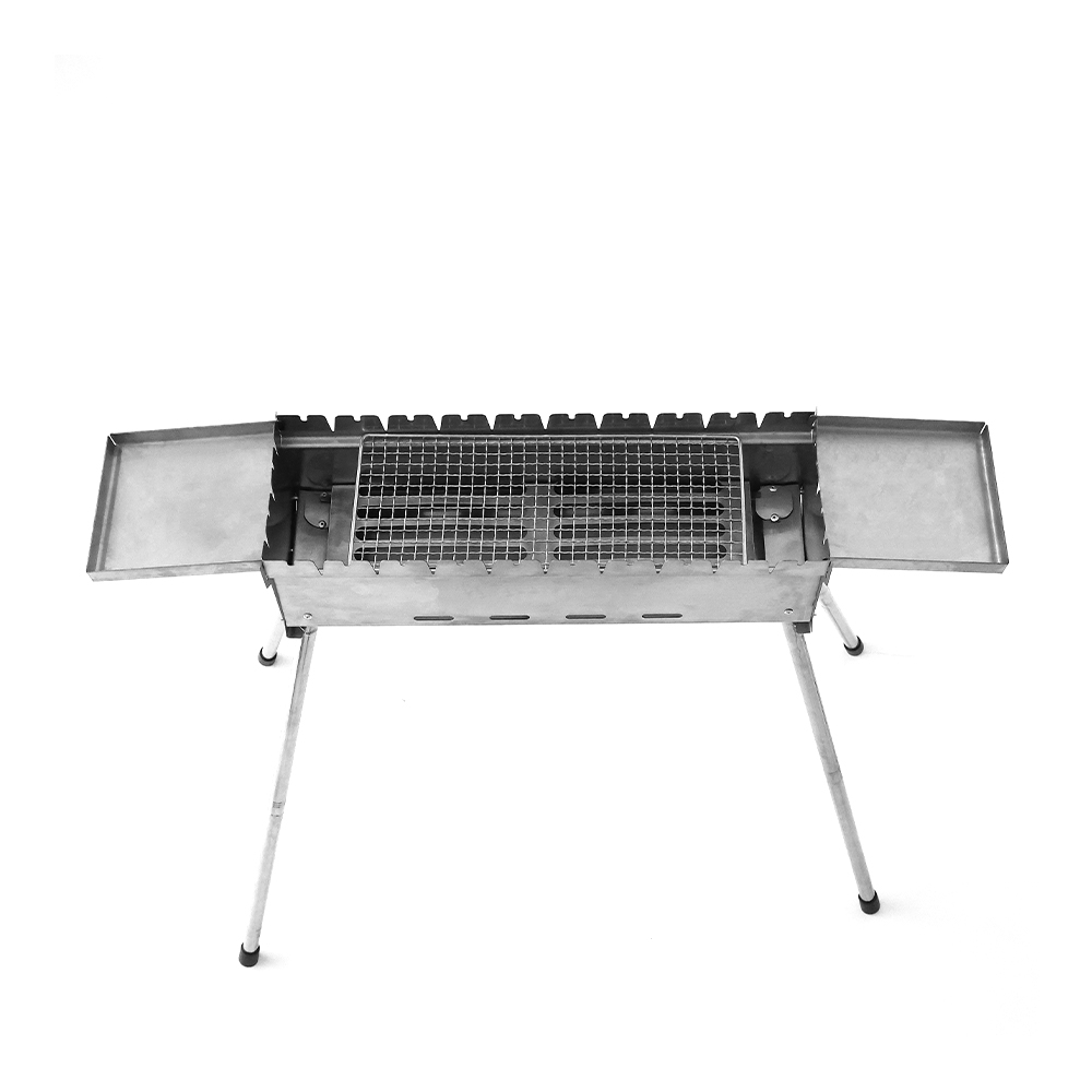 Barbecue rectangulaire rectangulaire en acier inoxydable