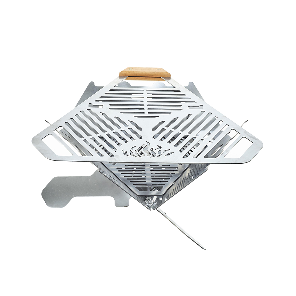 Barbecue pliant portatif extérieur